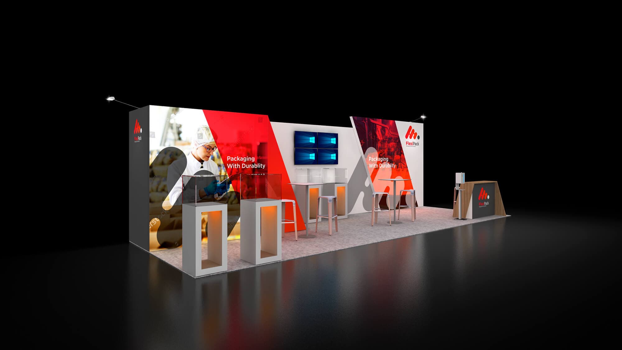Sensations Exhibits booth design