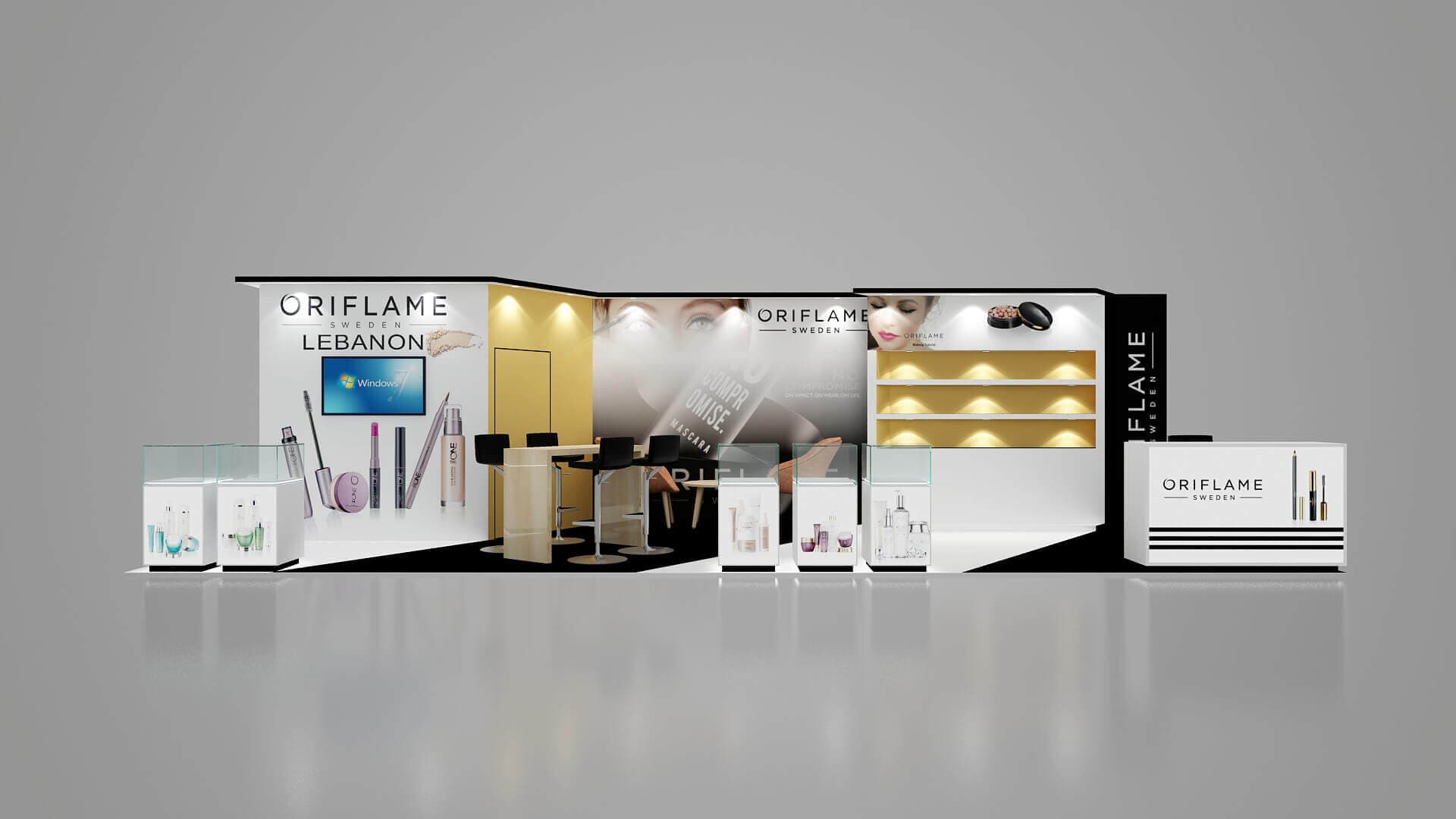 Sensations Exhibits booth design