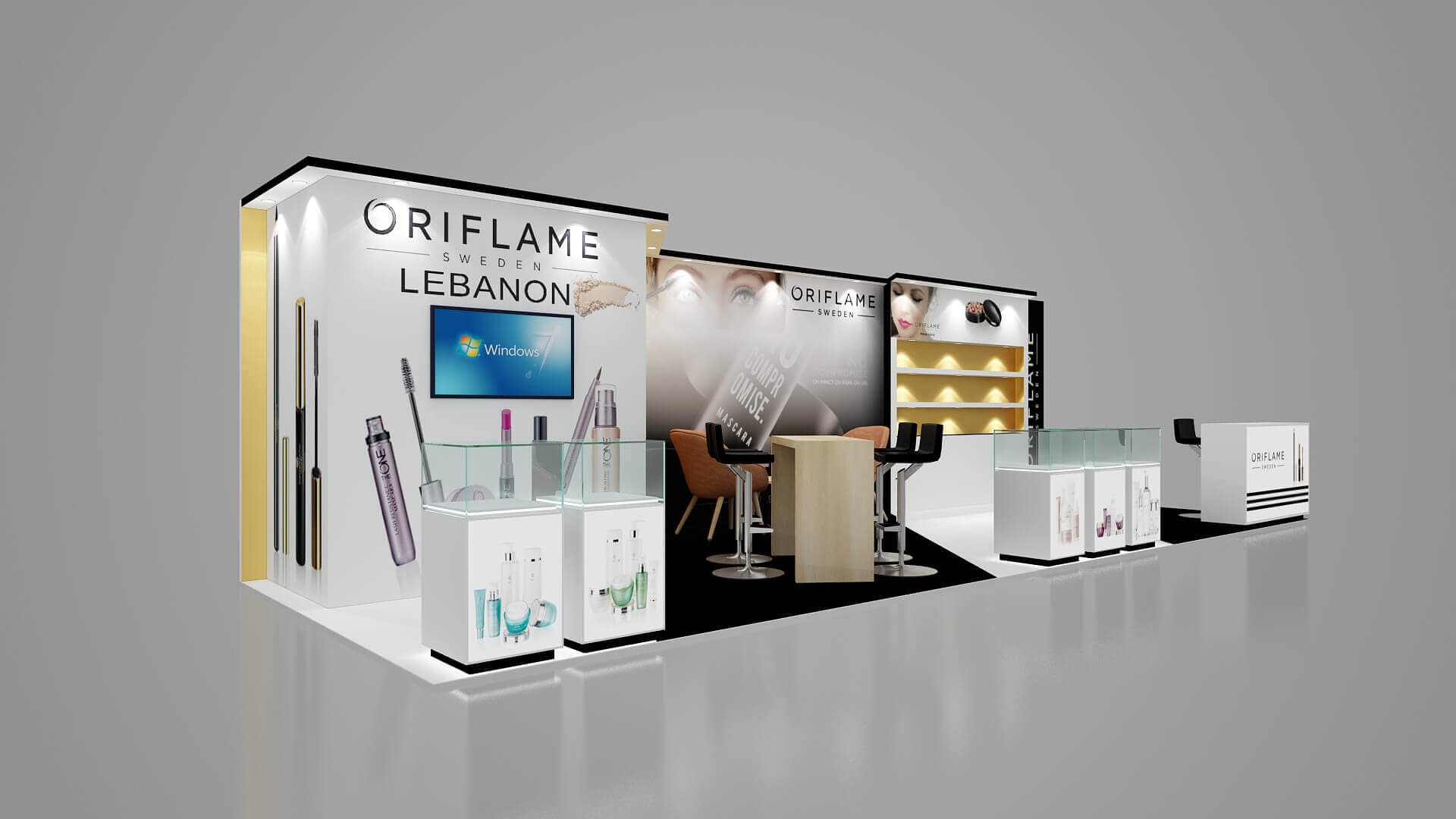 Sensations Exhibits booth design