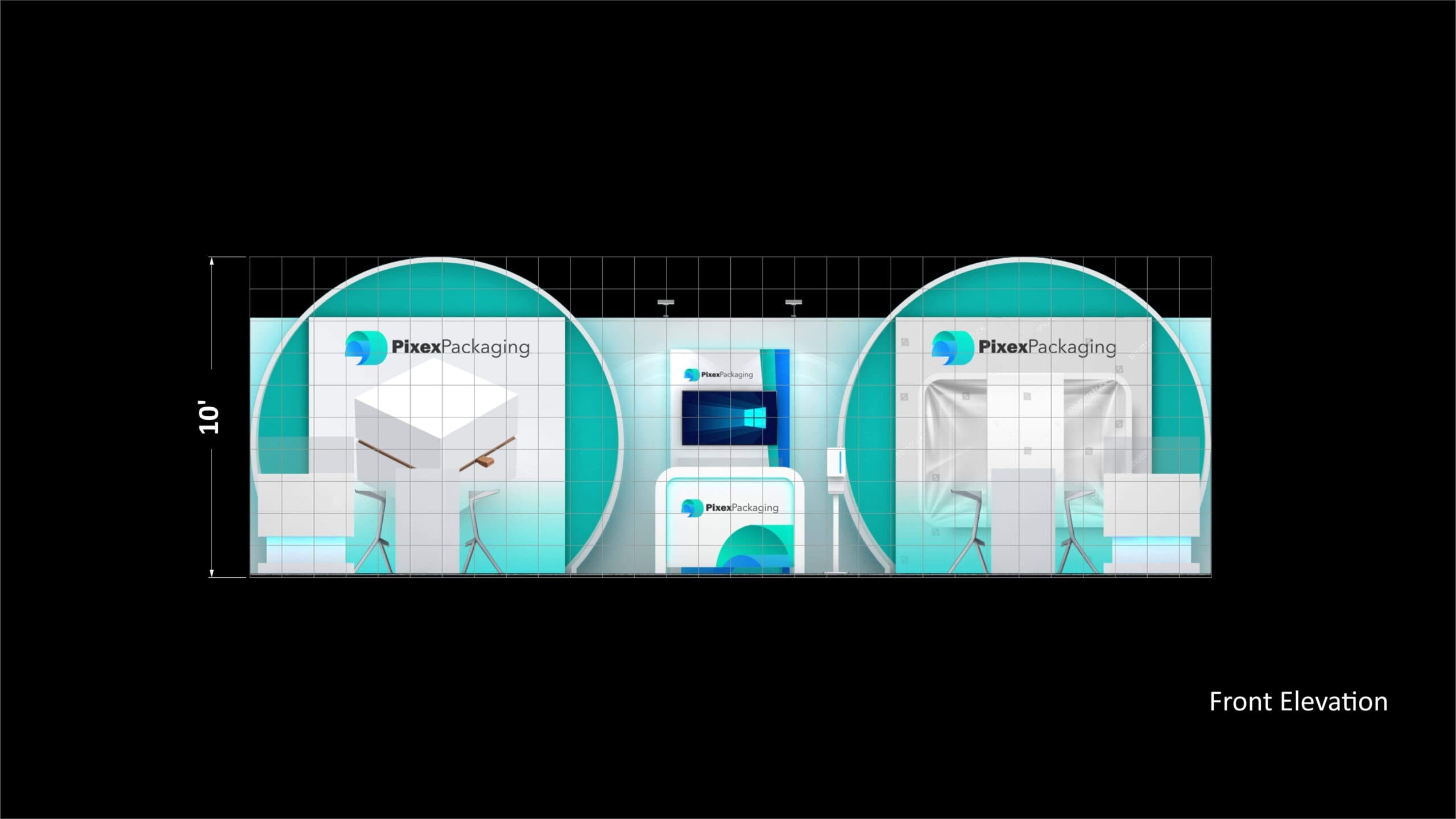 Sensations Exhibits booth design