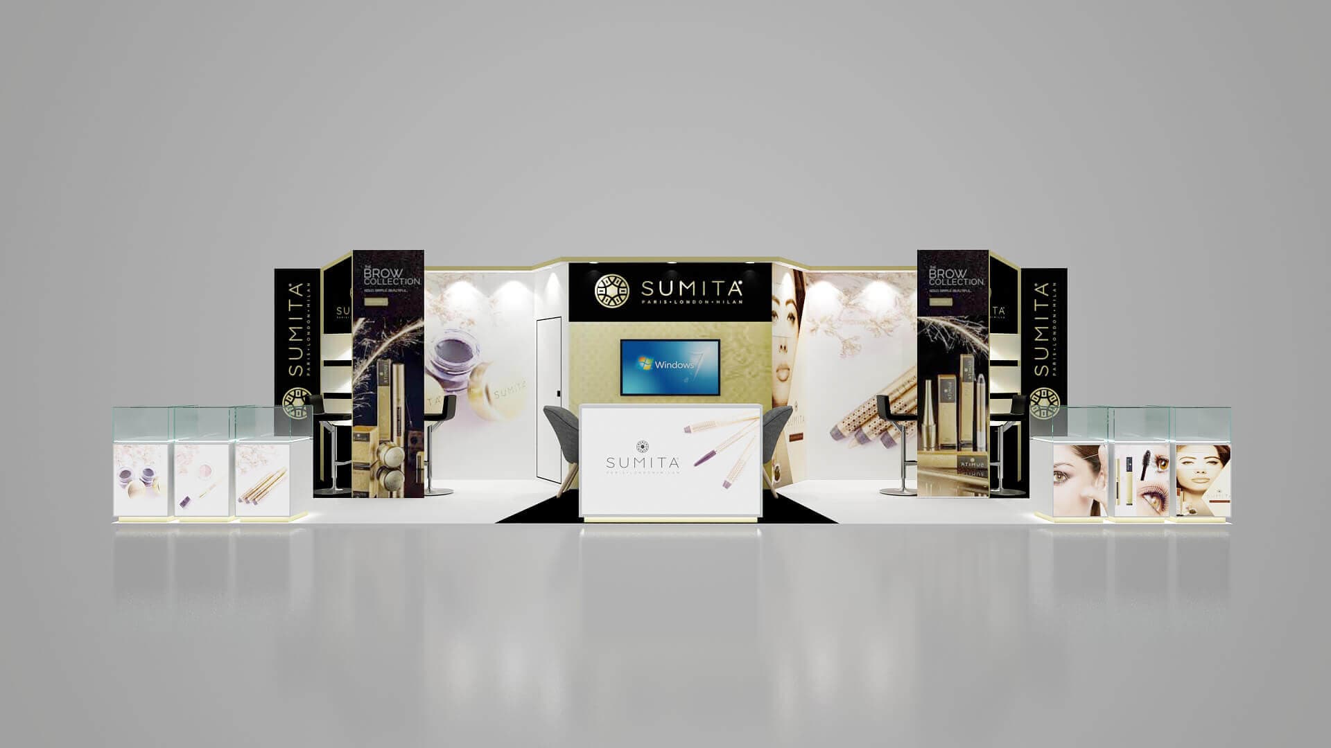 Sensations Exhibits booth design