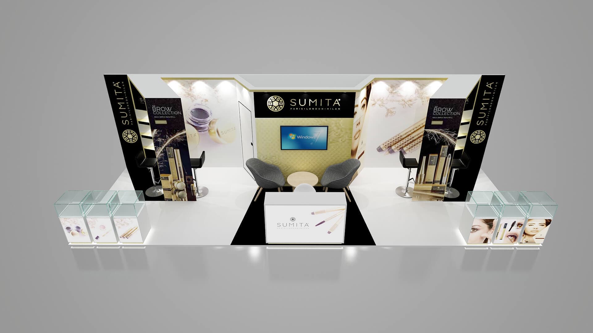 Sensations Exhibits booth design