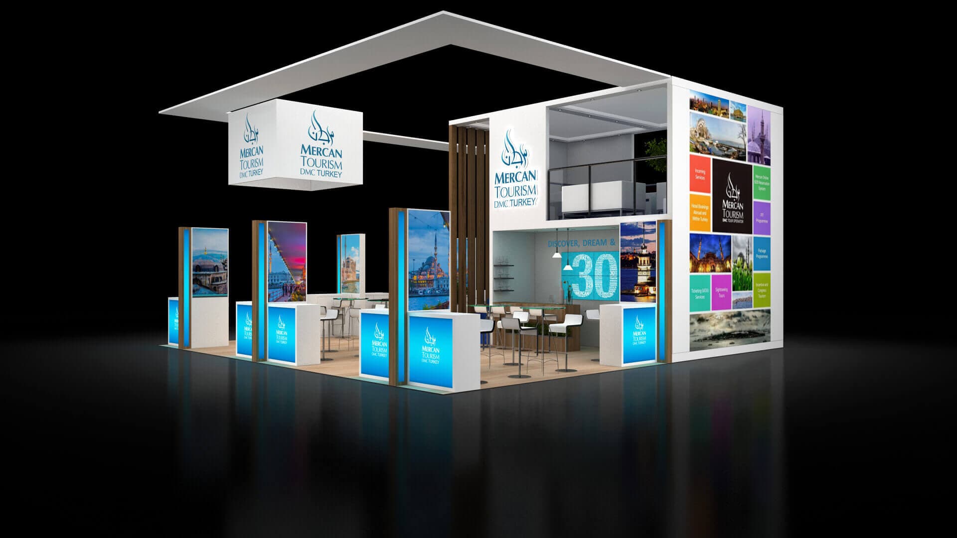 Sensations Exhibits booth design