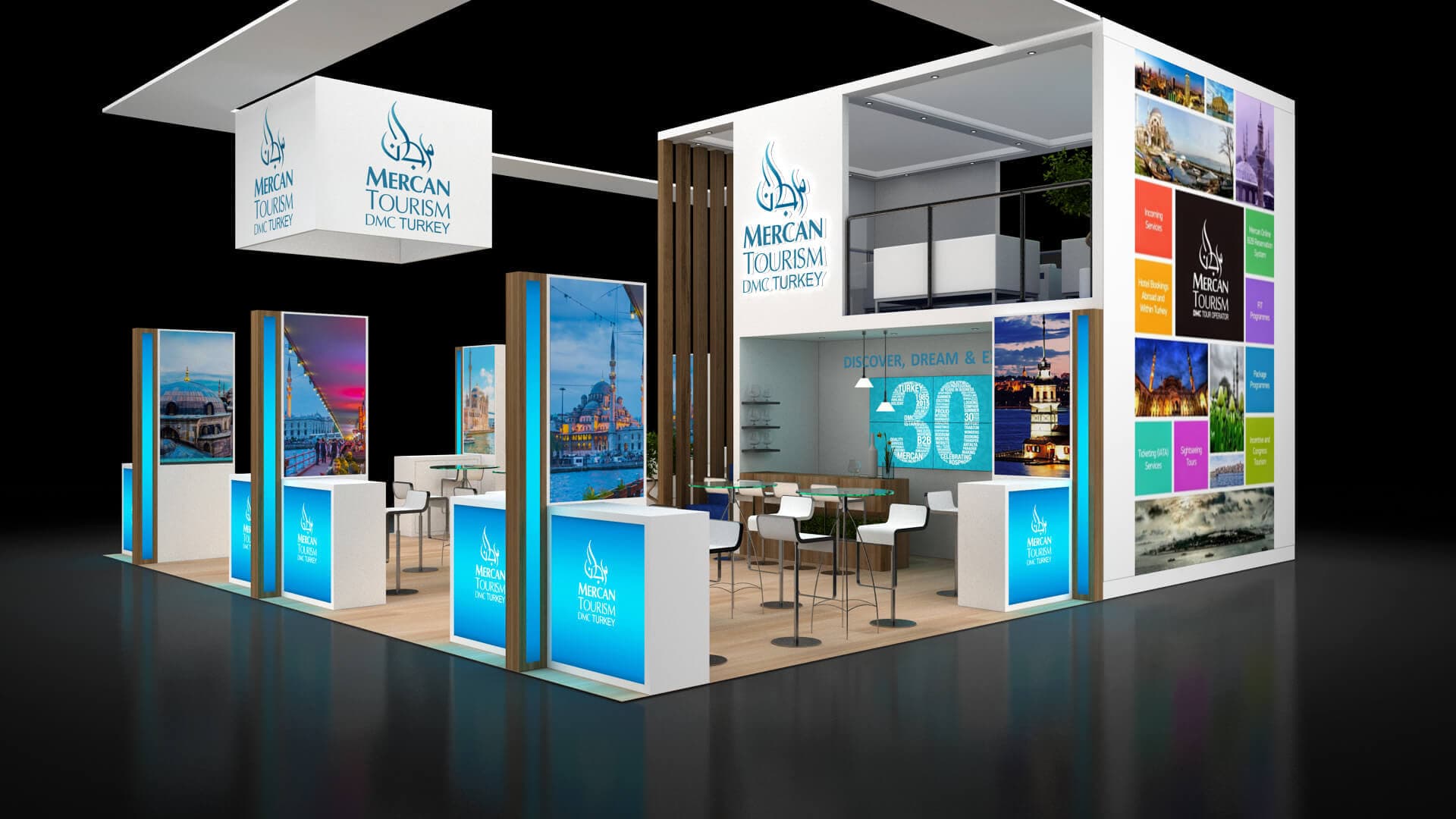 Sensations Exhibits booth design