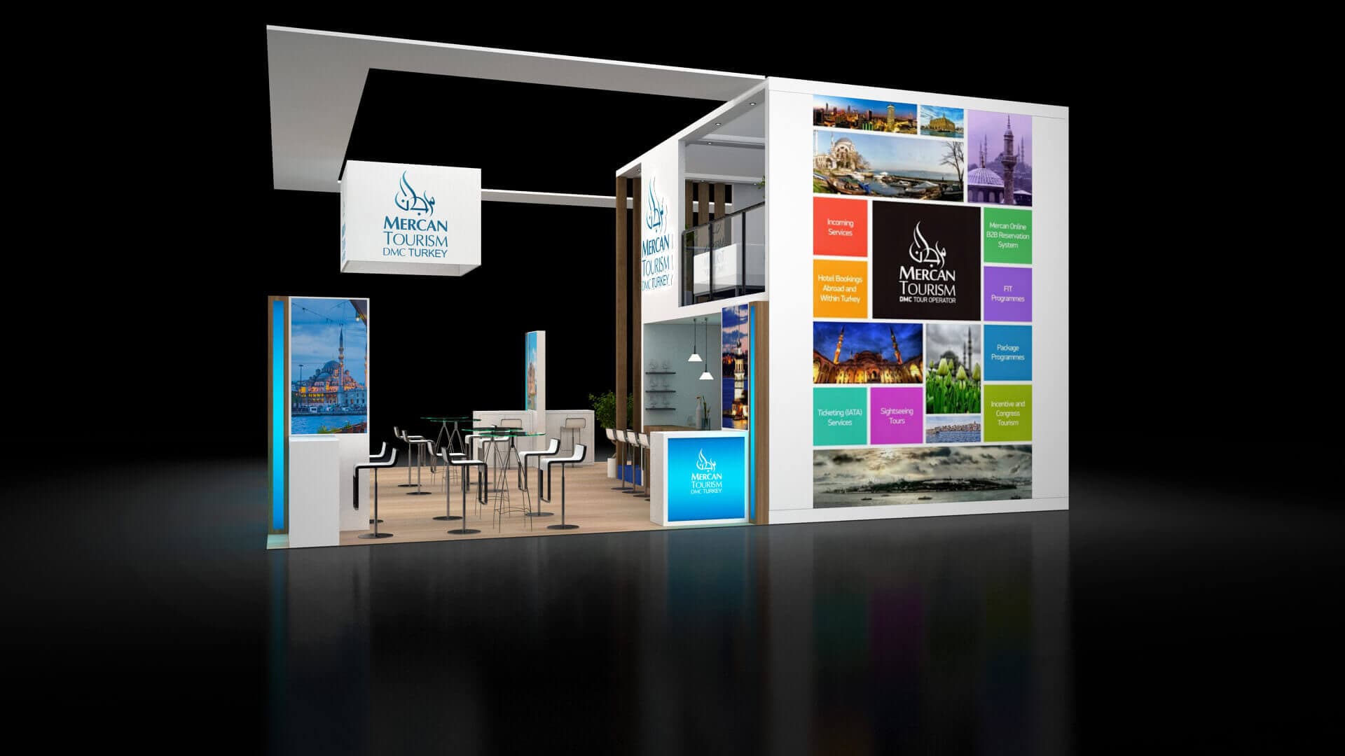Sensations Exhibits booth design