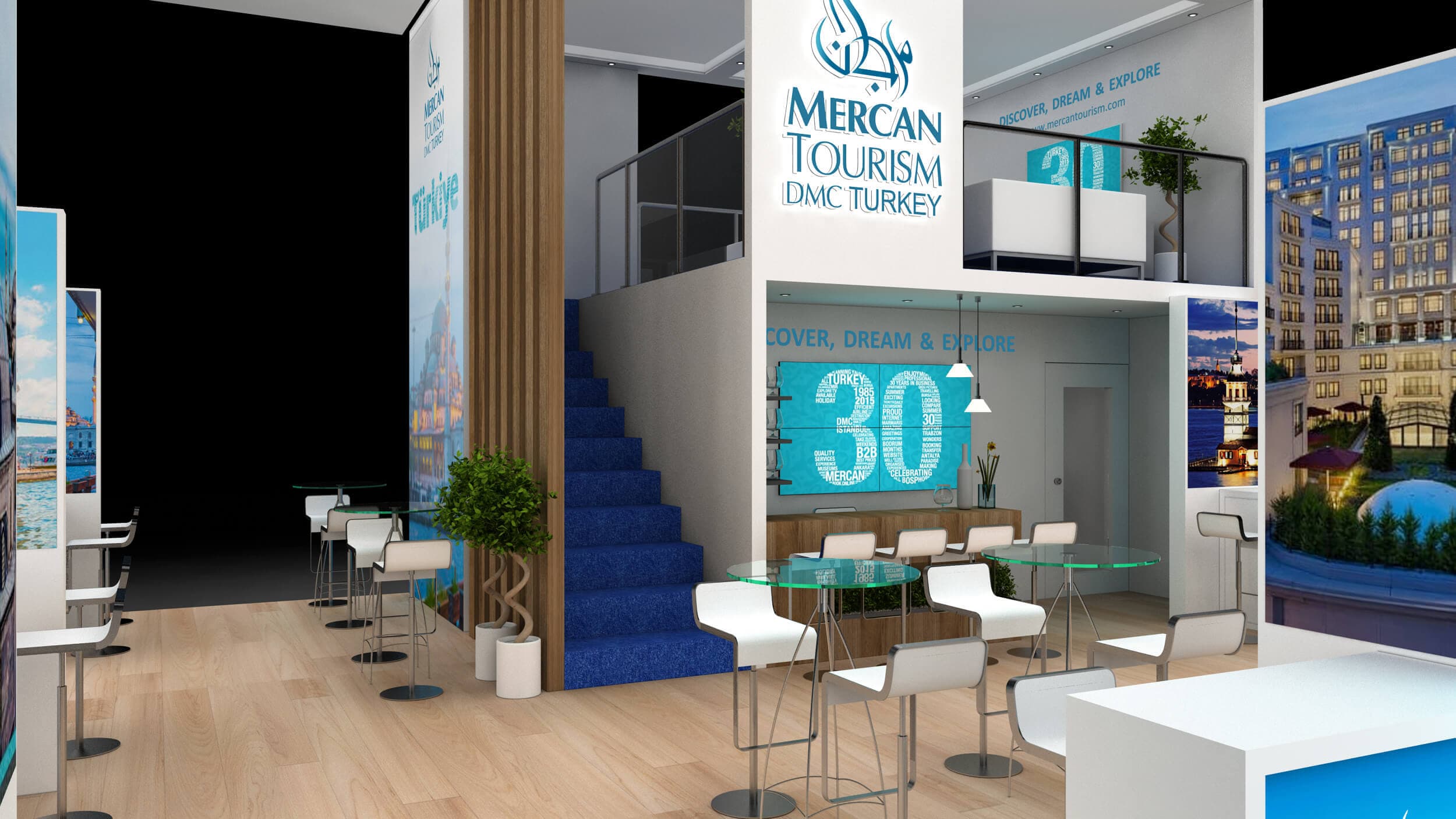 Sensations Exhibits booth design