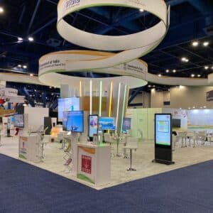 Sensations Exhibits booth design