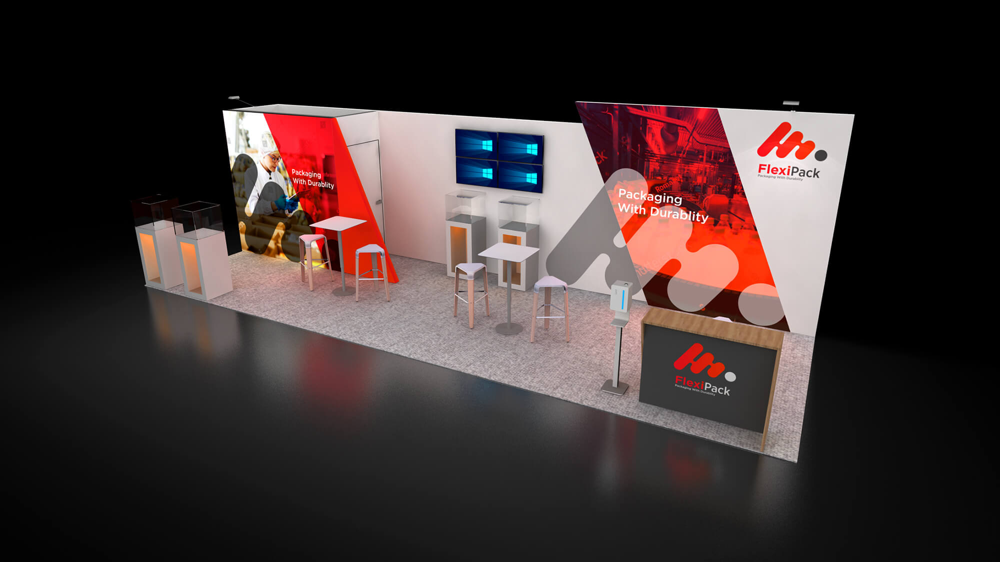 booth rentals for trade shows