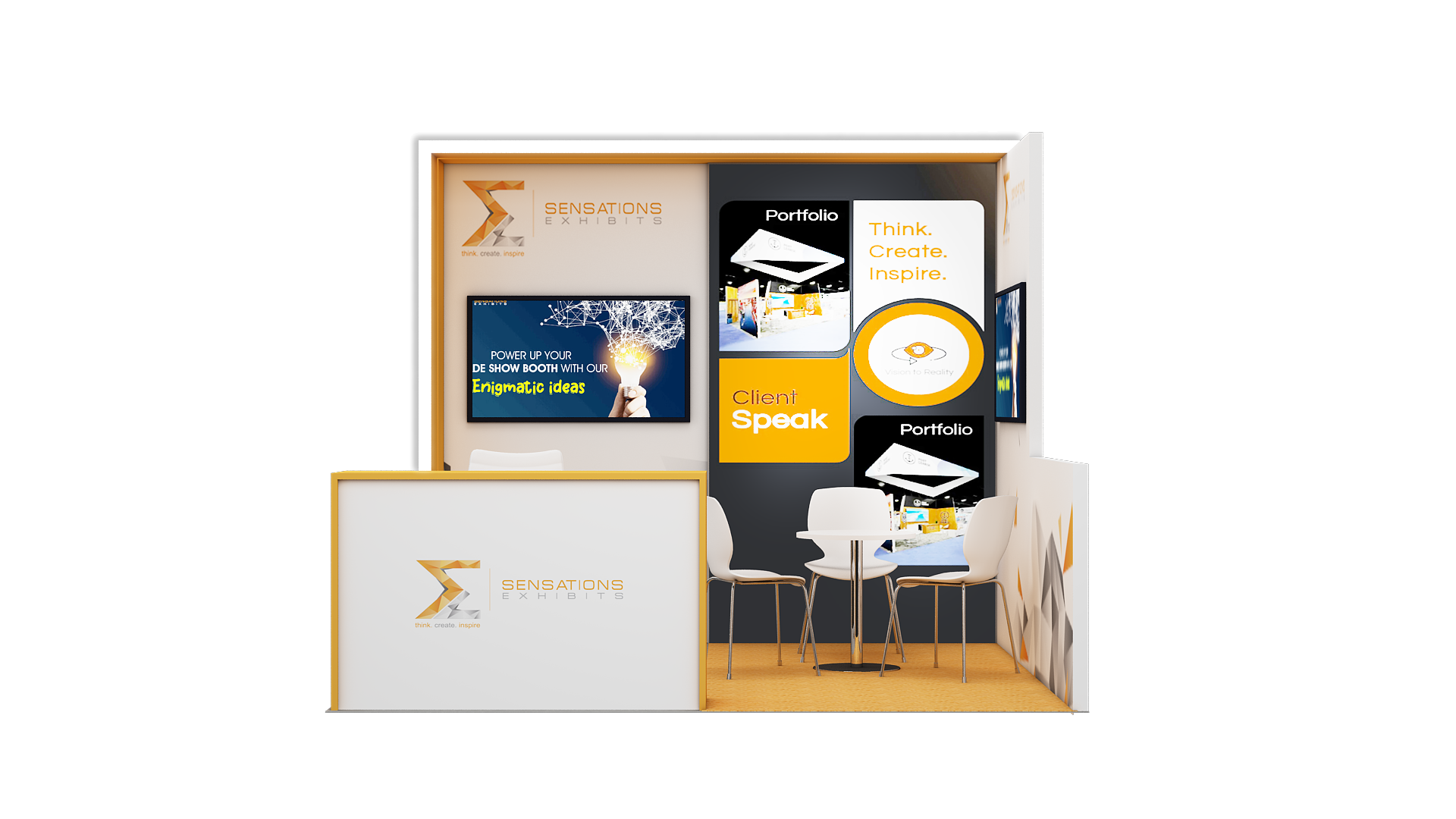 10x10 booth