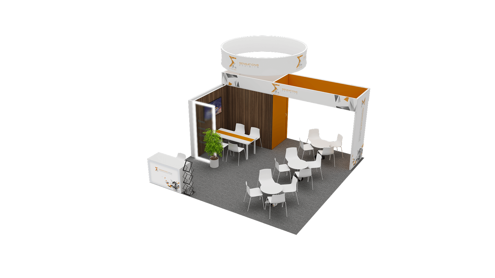 20x20 booth