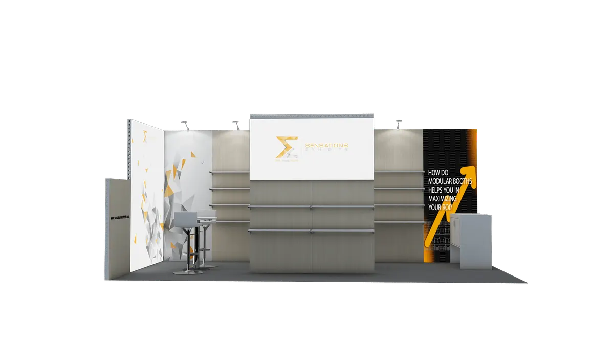 10x20 trade show booth