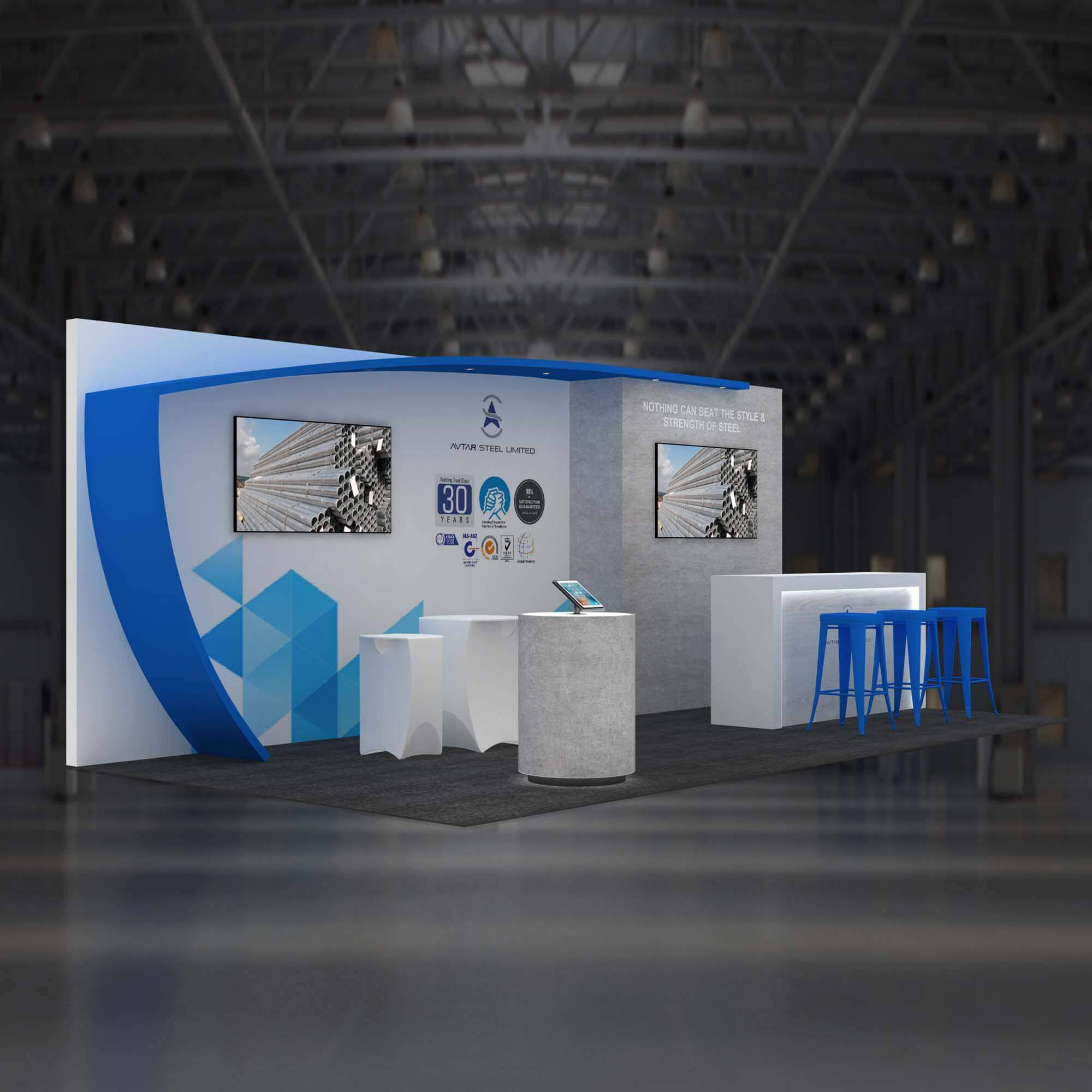 booth rentals for trade shows