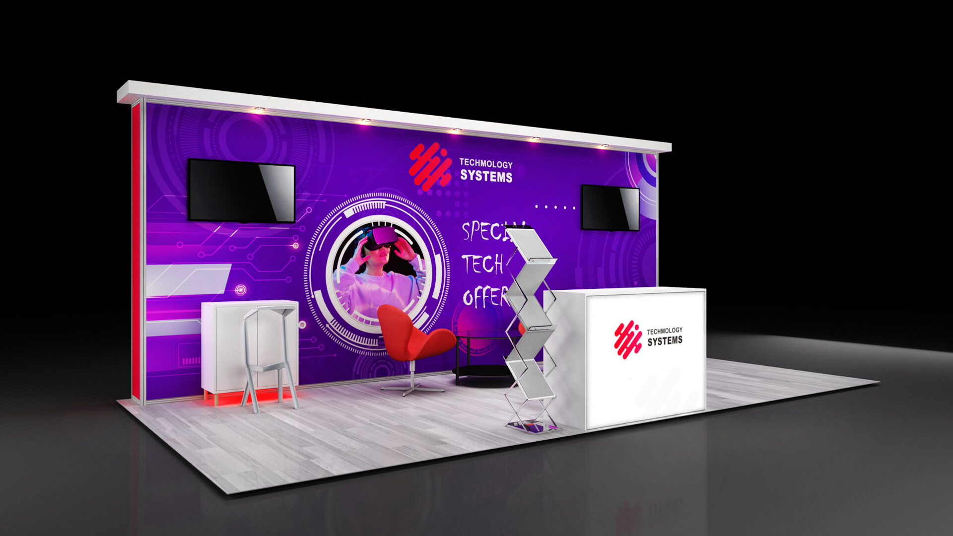 trade show booth display rentals
