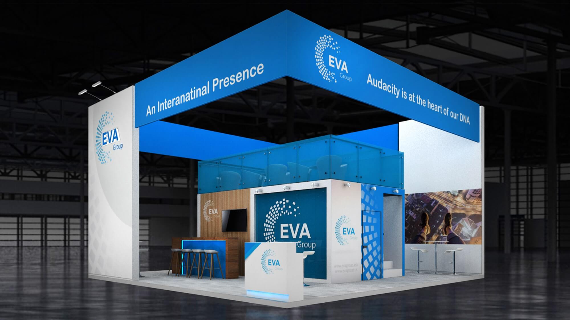custom trade show booth