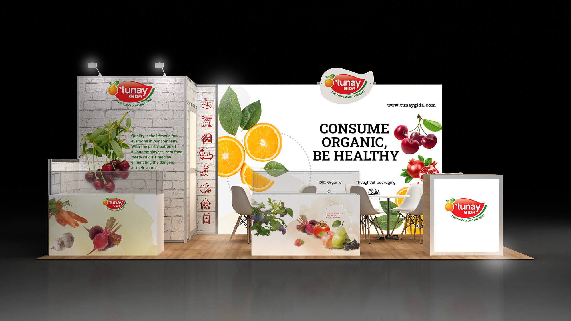 custom trade show booth