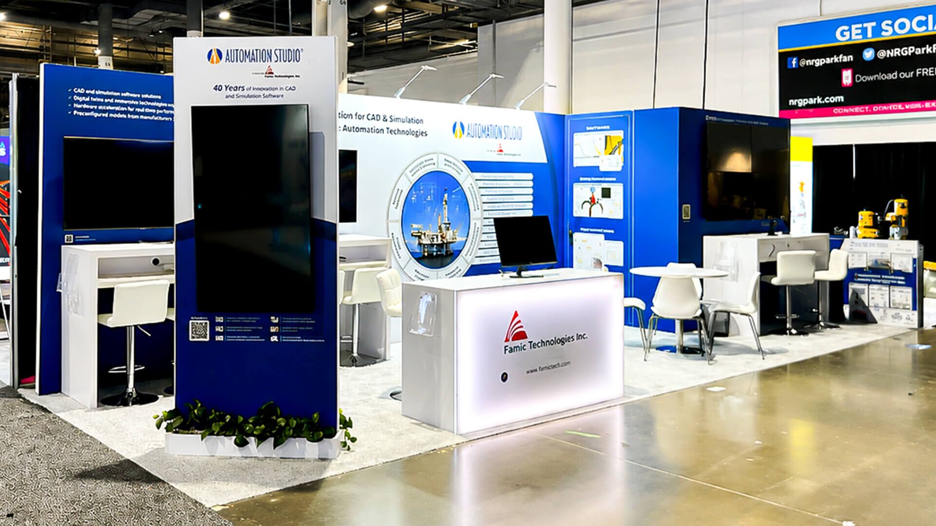 Famic Technologies Inc., Offshore Technology Conference, 300 Sqft