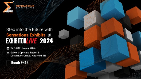 Step into the future with Sensations Exhibits at ExhibitorLIVE 2024!