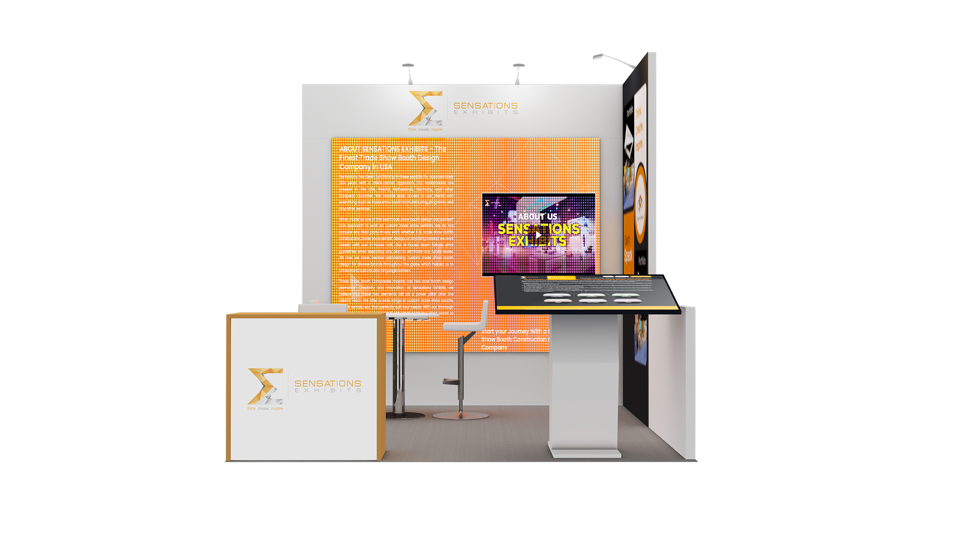 10x10 booth