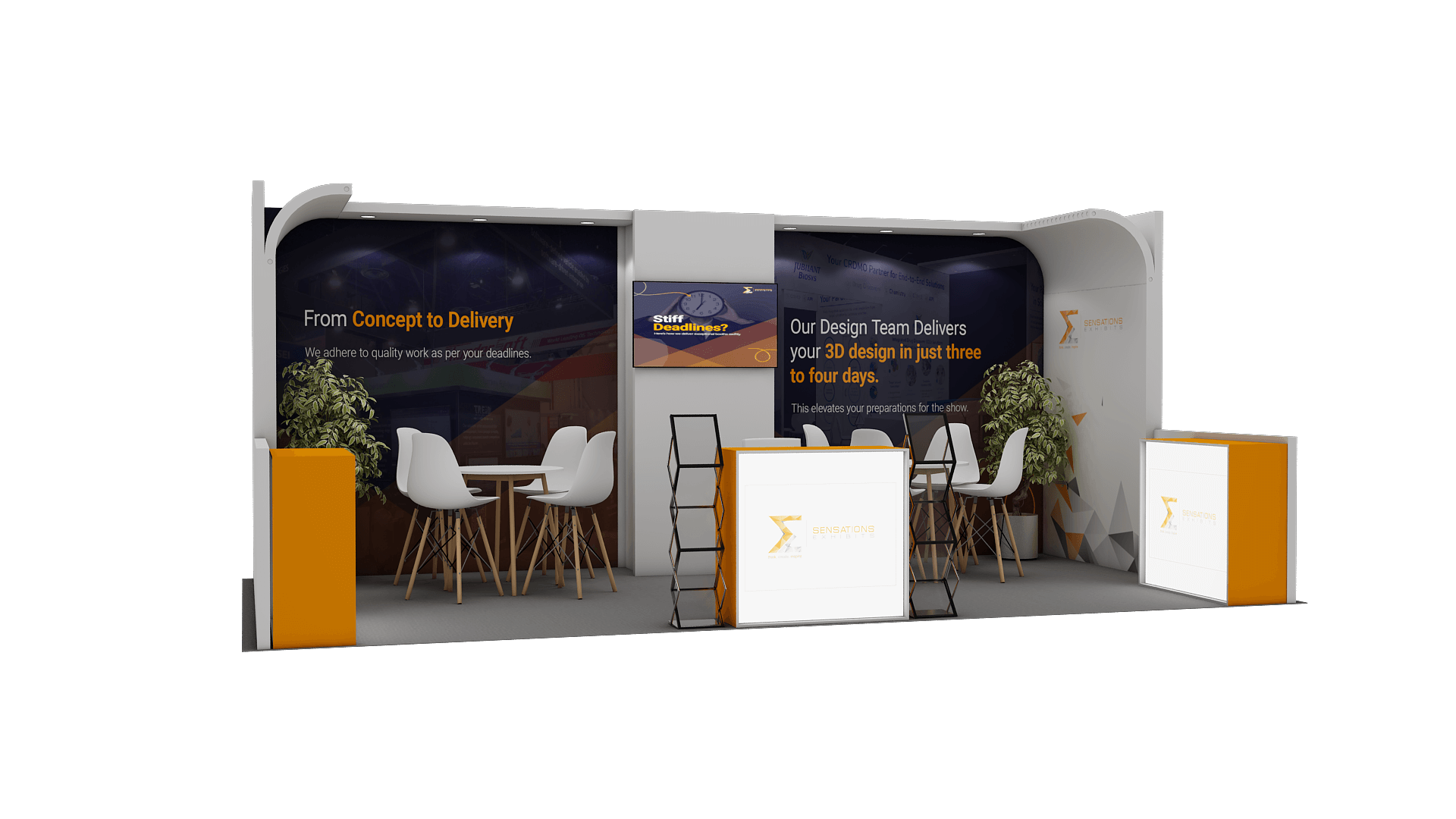 20x10 trade show booth
