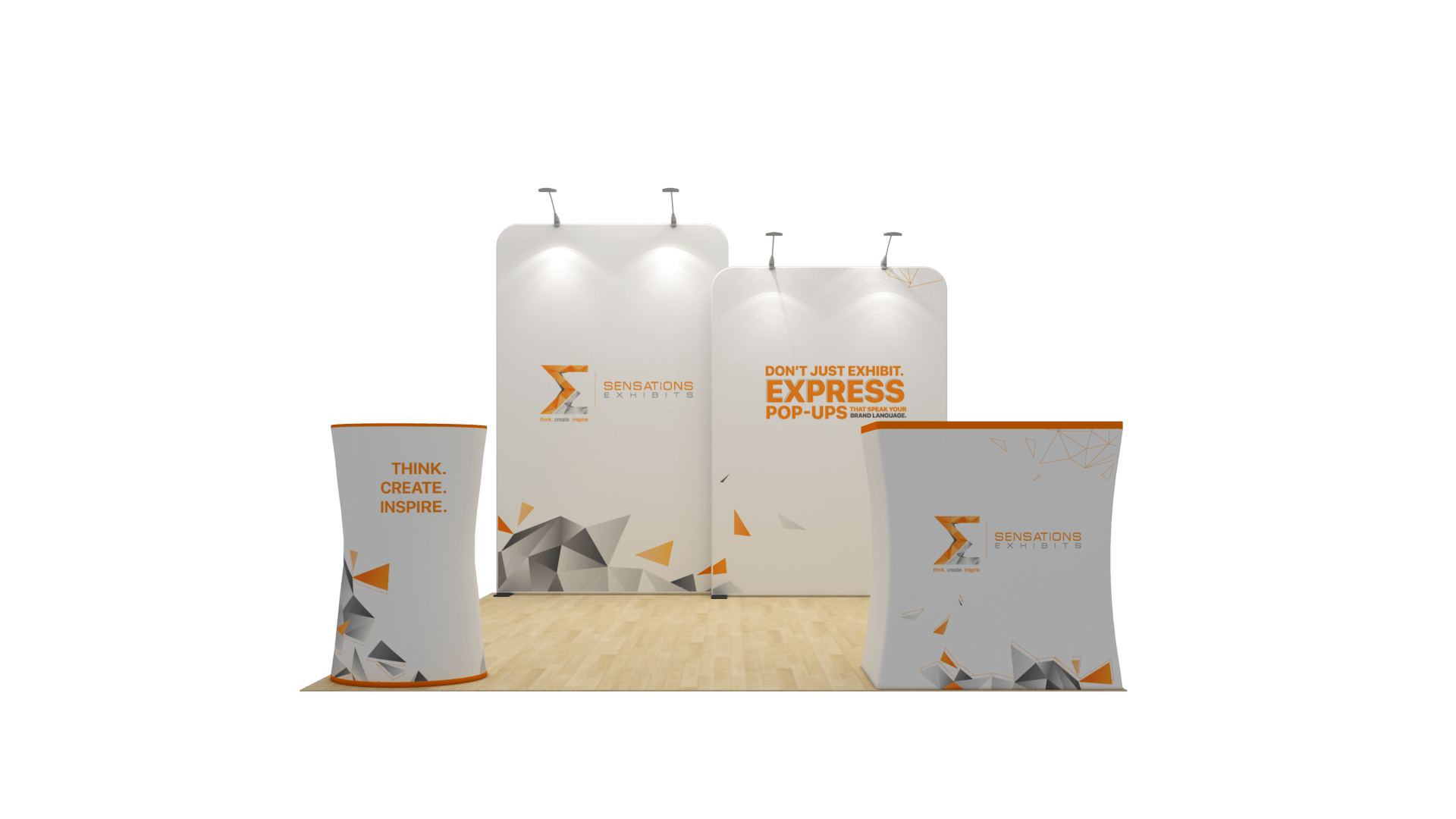 Portable Trade Show Booth 10x10- Model 3