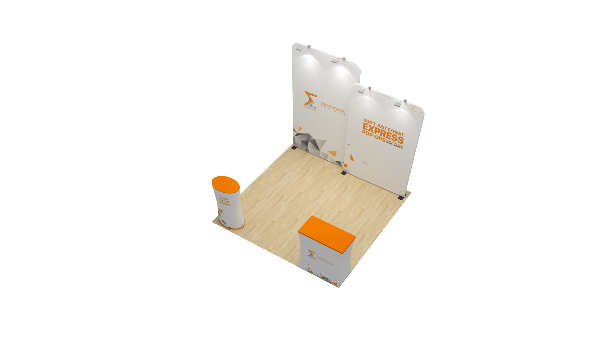 Portable Trade Show Booth 10x10- Model 3