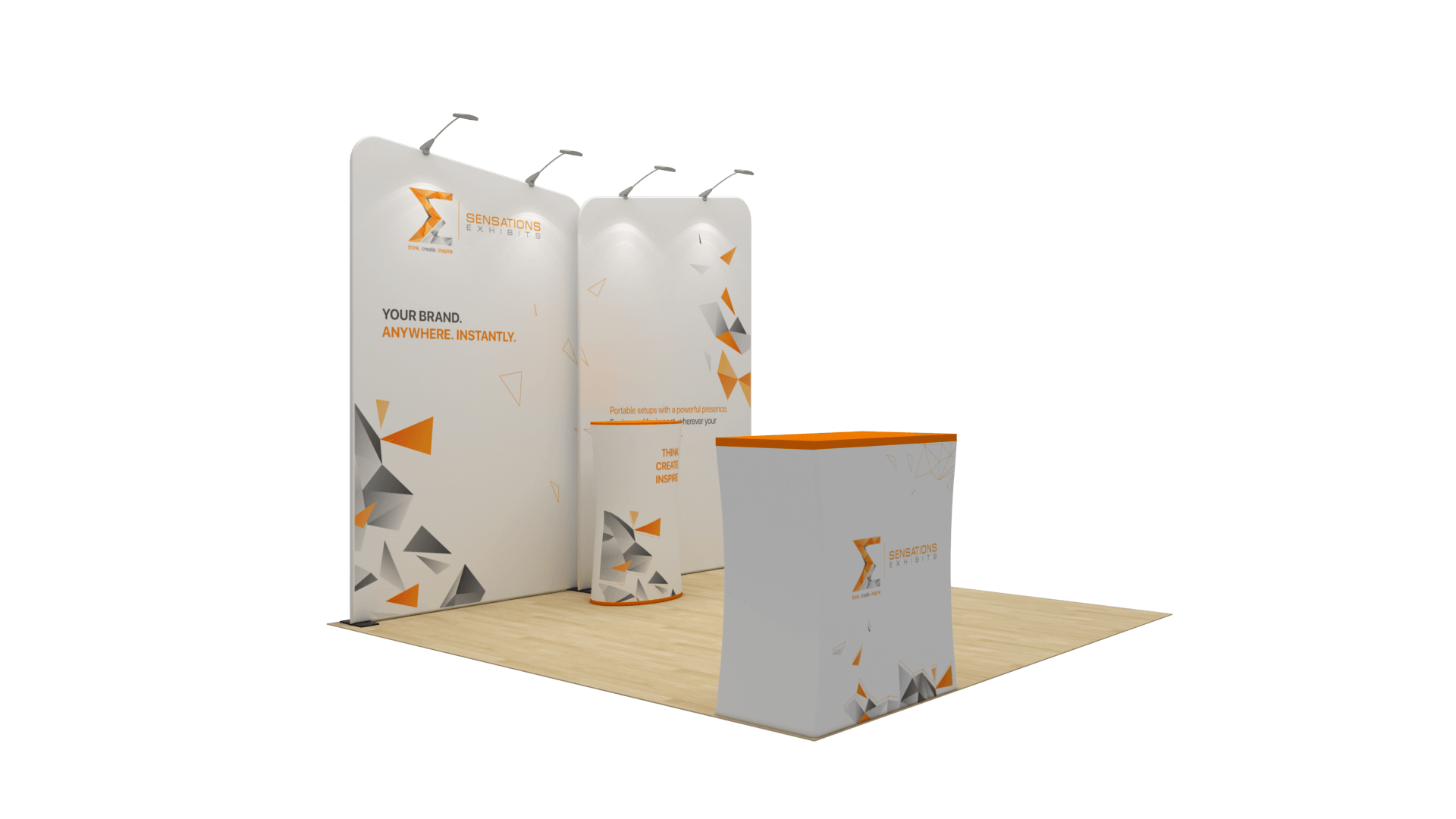 Portable Trade Show Booth 10x10- Model 5