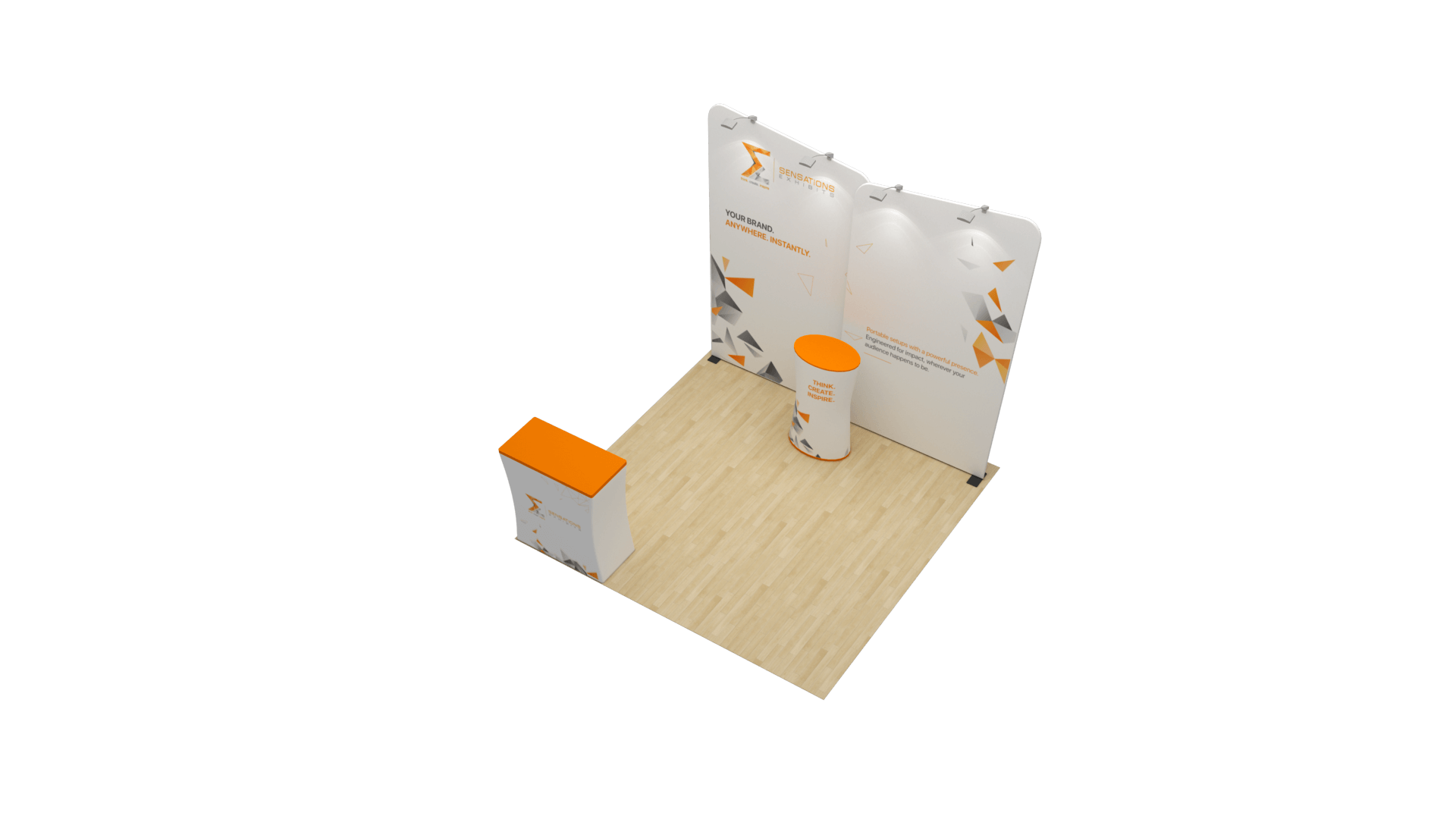 Portable Trade Show Booth 10x10- Model 5