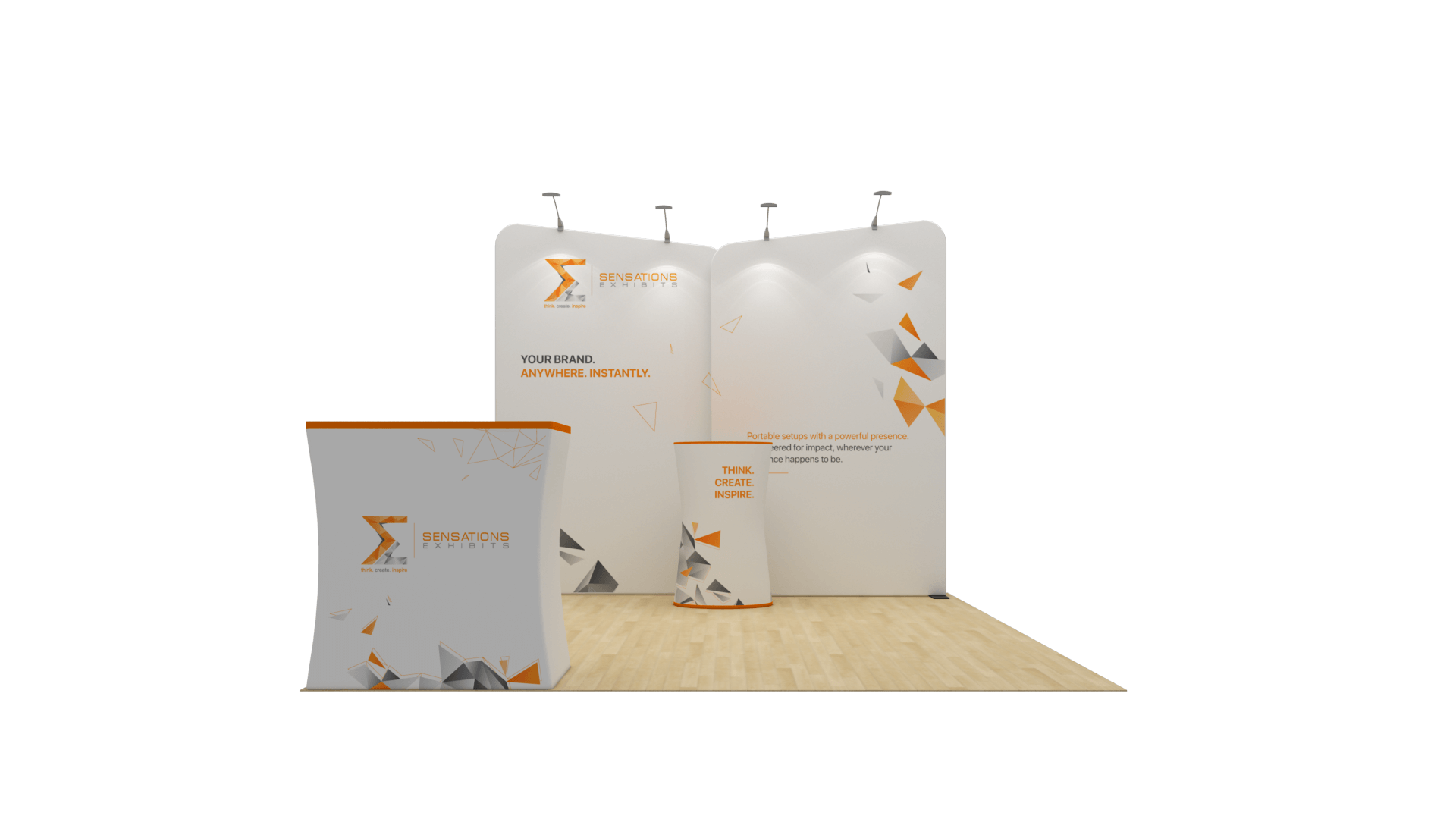 Portable Trade Show Booth 10x10- Model 5