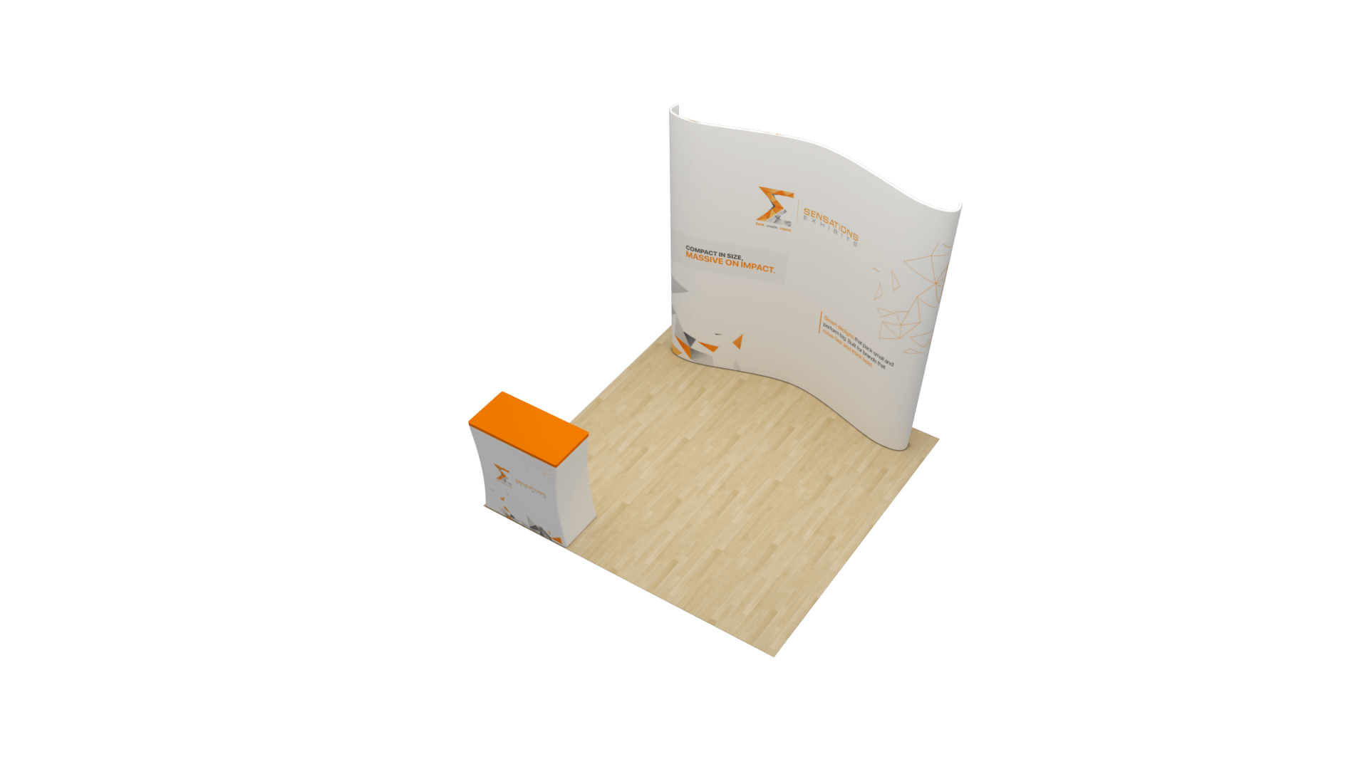 Portable Trade Show Booth 10x10- Model 6