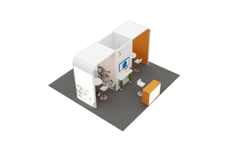 20x20 trade show booth 20x20 trade show booth