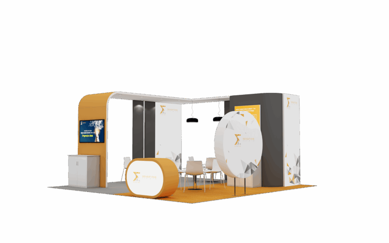 20x20 trade show booth 20x20 trade show booth