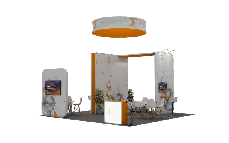 20x20 trade show booth 20x20 trade show booth