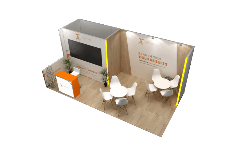 10x20 custom booth 10x20 custom booth